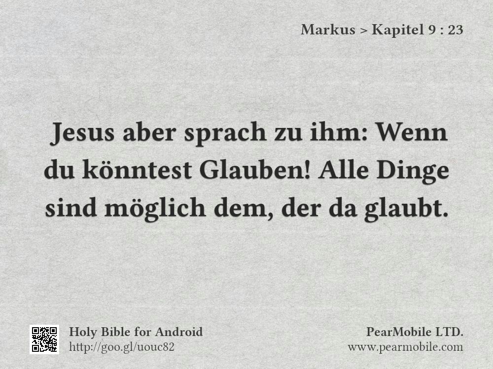 Markus, Kapitel 9:23
